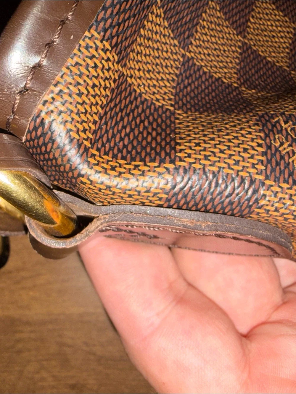 Louis Vuitton delightful MM Damier Ebene